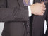 Pánský oblek Carter – detail rukávu
