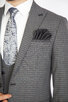 Pánský oblek Max – detail přední části obleku a kapsy